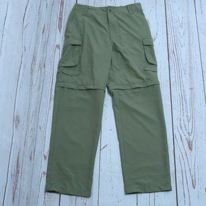 Triple Nickel Men's Medium Convertible Zip Off Hiking Pants Lightweight